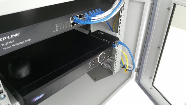 Fiber Optic Network@SIAM